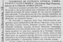 Elementos de patología general, fisiopatología y clínica médica"