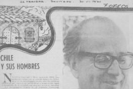 Chile y sus hombres.