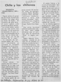 Biografía de Jenaro Prieto.