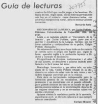 Diccionario de la música