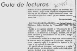 Diccionario de la música