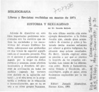 Historia y sexualidad.
