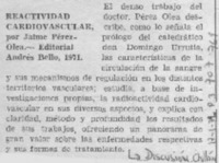 Reactividad cardiovascular.