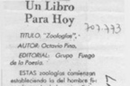 Un libro para hoy