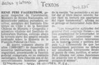 René Peri Fagerstrom.