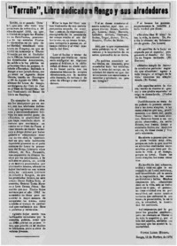 "Terruño", libro dedicado a Rengo y sus alrededores