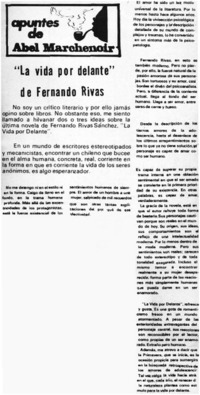 La vida por delante"