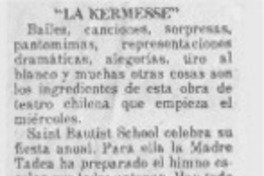 "La Kermesse".