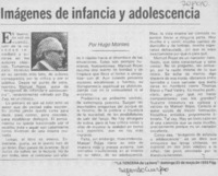 Imágenes de infancia y adolescencia