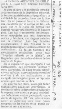 La imagen artística de Chile.