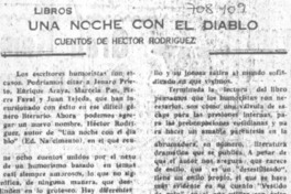 Una noche con el diablo