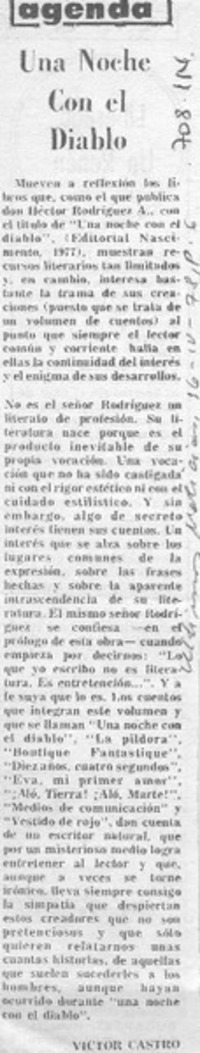 Una noche con el diablo