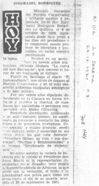 Zorobabel Rodríguez.