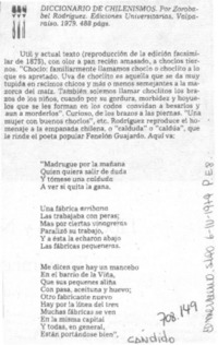 Diccionario de chilenismos