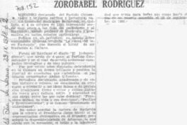 Zorobabel Rodríguez.