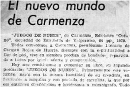 El nuevo mundo de Carmenza