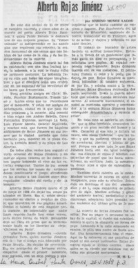 Alberto Rojas Jiménez