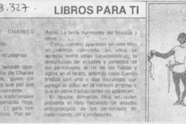 Los Cuentos de Charles Perrault.