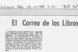 Enfermedades mentales.