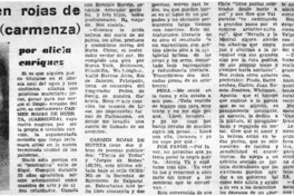 Carmen Rojas de Huerta (Carmenza)