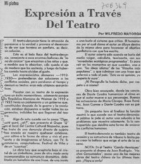 Expresión a través del teatro
