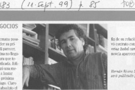 Autor en viaje de negocios.