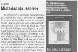 Misterios sin resolver.