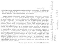 Relaciones asociativas en torno al "canto negro" de Nicolás Guillén