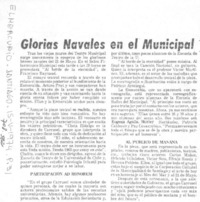 Glorias Navales en el Municipal.