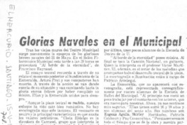 Glorias Navales en el Municipal.