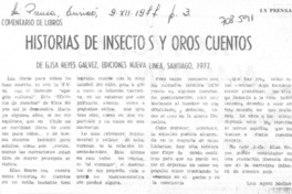 Historias de insectos y otros cuentos