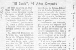 "El socio", 44 años después