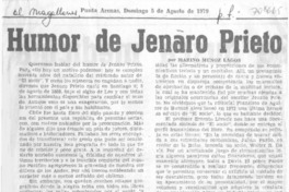 Humor de Jenaro Prieto