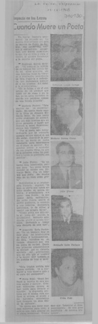 Testimonios y documentos de la literatura chilena (1842-1975)