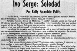 Ivo Serge: Soledad