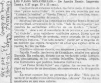Los Pasos sonámbulos.