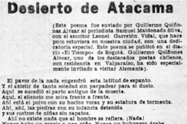 Desierto de Atacama.