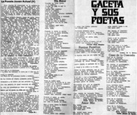 La poesía joven actal (V)