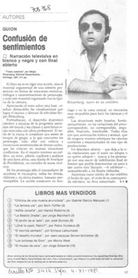 Confusión de sentimientos