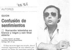 Confusión de sentimientos
