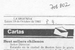 Best sellers chilenos