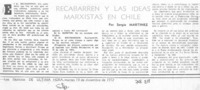 Recabarren y las ideas marxistas en Chile