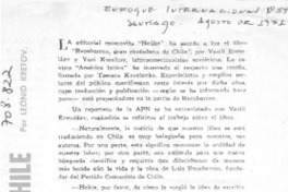 Recabarren, gran ciudadano de Chile