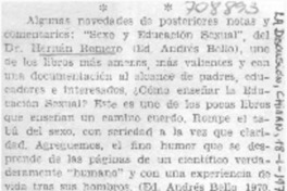 Sexo y educación sexual.