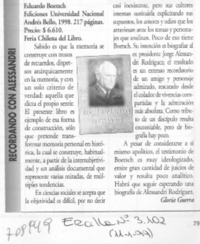 Recordando con Alessandri