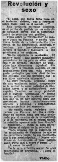 Revolución y sexo
