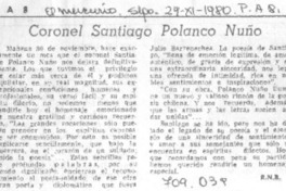 Coronel Santiago Polanco Nuño