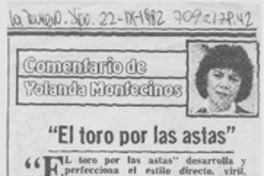 El toro por las astas