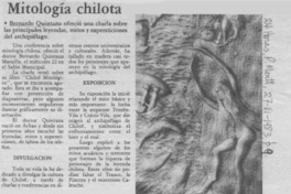 Mitología chilota.