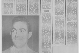 Perfil y sombra de Matías Rafide.